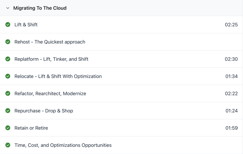 Module 05 - cloud migration strategies